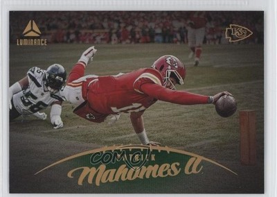 2023 Panini Luminance Green 35/100 Patrick Mahomes II #90 16wc