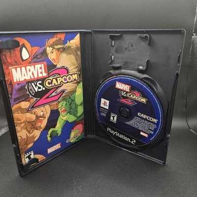 Marvel vs Capcom 2 Sony PlayStation 2 LOOSE with Manual