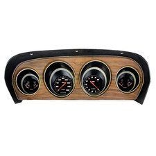 Classic Instruments Gauge Package Velocity Black Direct Fit Mustang 1969-1970