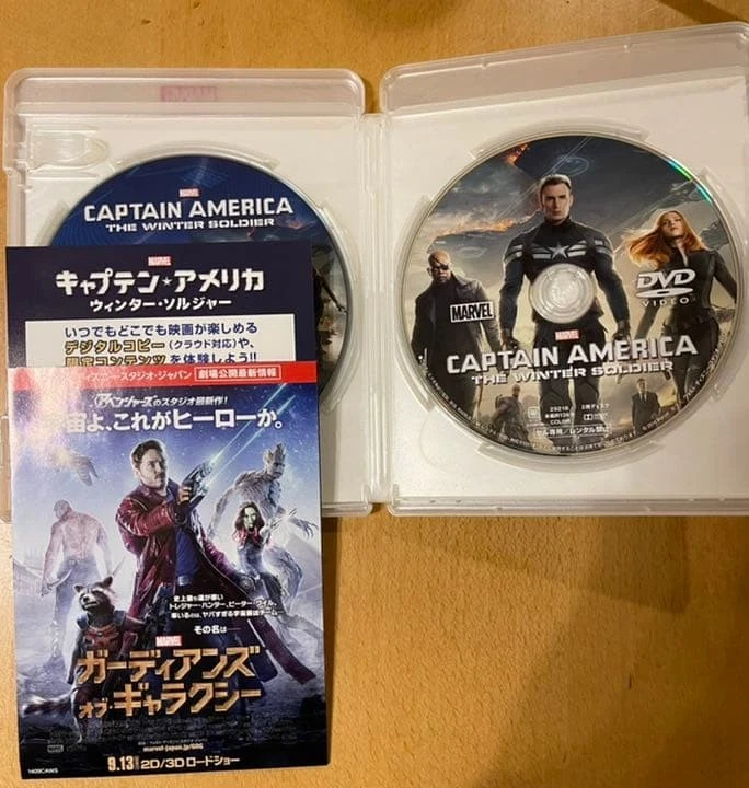 Unplayed CaptaAmerica Winter Soldier SteelBluray - Image 4 of 4