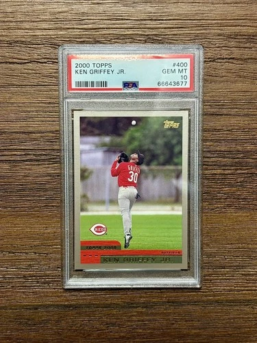 2000 TOPPS #400 KEN GRIFFEY JR. PSA 10 CINCINNATI REDS HOF