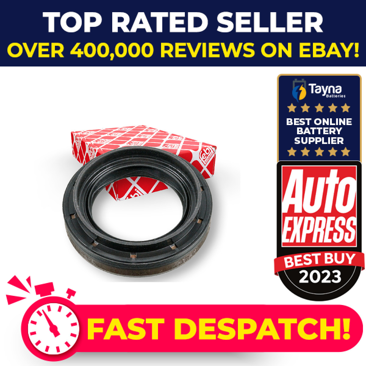 Shaft Seal fits VAUXHALL COMBO C Left or Right 1.4 1.6 1.3D 1.7D 01 to 12 Febi