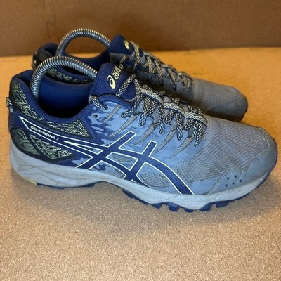 Asics Gel-Sonoma 3 Mens Trail Running Shoes Blue Grey T774N Size 9.5