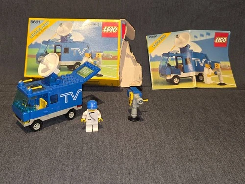 LEGO 6661 - TV Van - Complete w/ Box & Instructions
