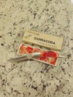 1980s Frost Cutlery Barracuda Knife new made in Japan Red Pick Bone Handle w/Box — photo 4