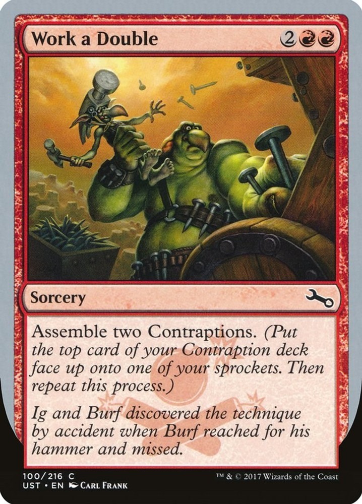 Work a Double Unstable 100