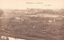 France Chantilly General View vintage postcard B798