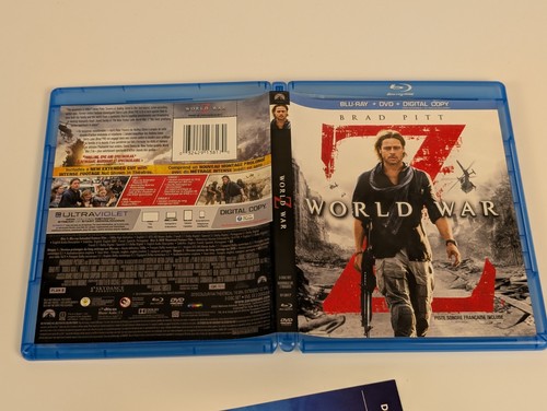 World War Z (Blu-ray + DVD + Digital HD)🎥Movie Tested and Working- Nice📀! - Picture 5 of 5