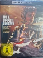 A Complete Unknown  4K UHD + Blu-Ray, Bob Dylan Movie - NEW SEALED