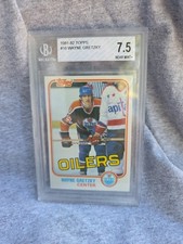 1981-82 Topps - Wayne Gretzky #16  BGS GRADED NEAR MINT + 7.5
