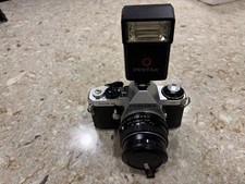 Vintage PENTAX ME Super SE Camera with Flash Storage Bag