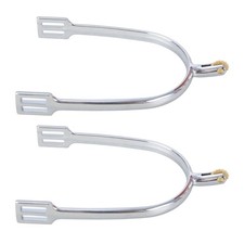 Zincs Alloys Horse Boot Spur with Gears Competition Equipments for Men Women