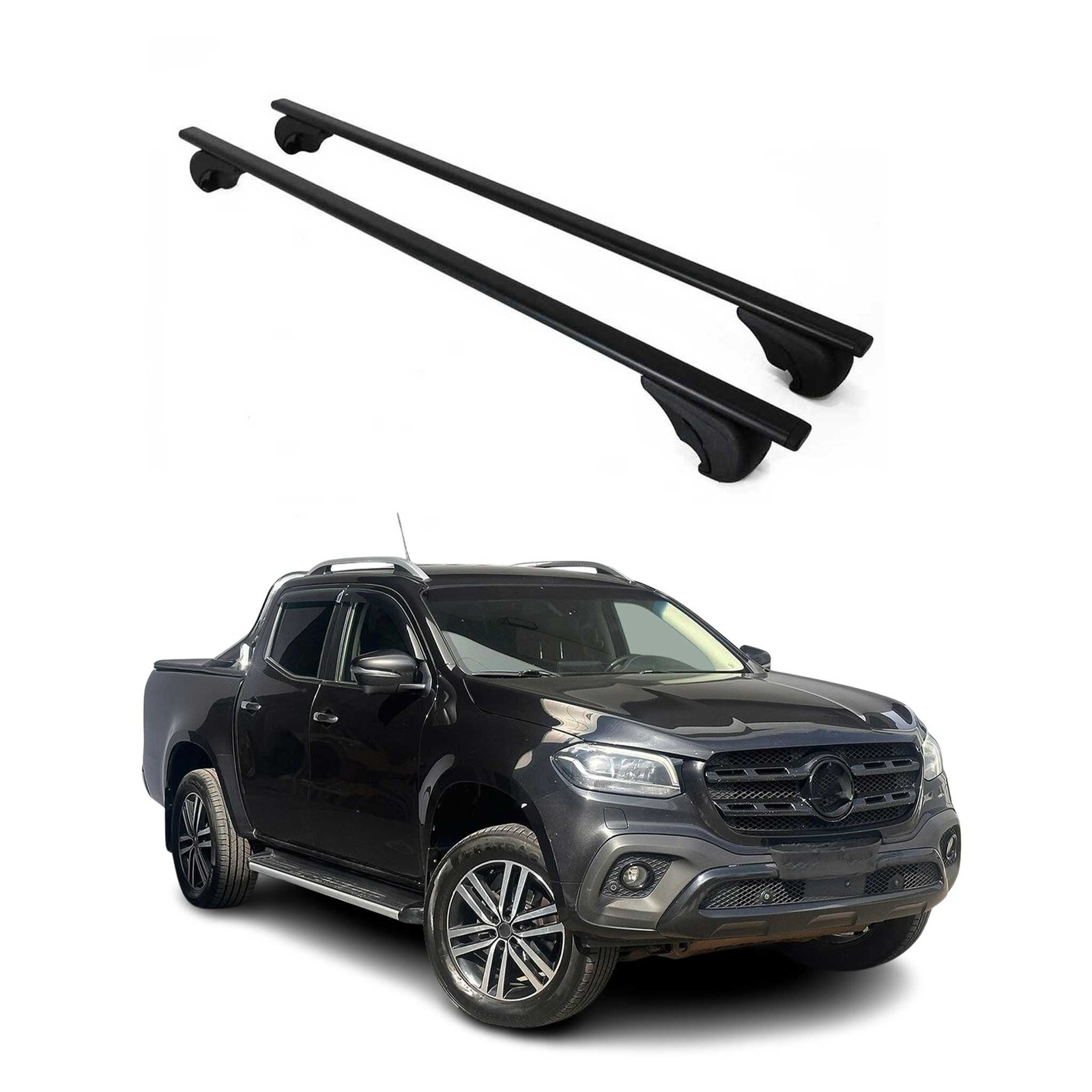 Barres de toit transversales Classe X 470 pour transporter vos vélos et kayaks