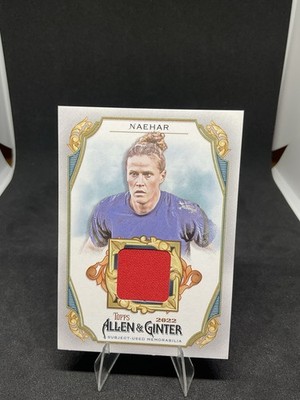 2022 Topps Allen & Ginter - Alyssa Naehar - #AGRB-AN Full Size Relic SOCCER