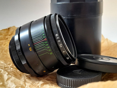 HELIOS 44-2 F/2 58mm Belomo Swirly Bokeh 8 blades Biotar Designed lens #83149112
