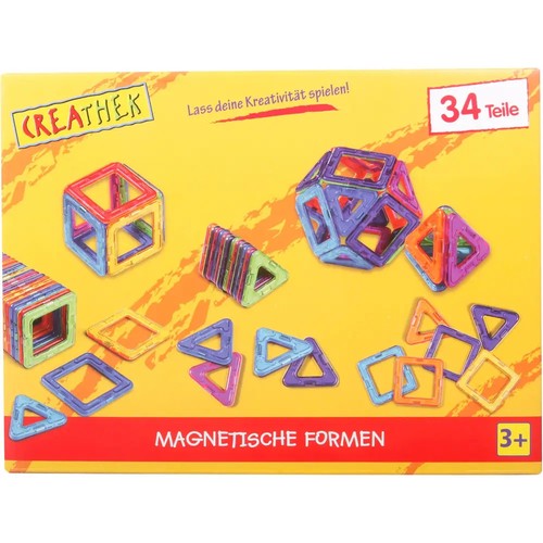 Creathek Magnetische Formen, 34 Stück - Bild 3 von 11