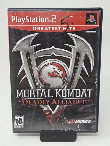 Mortal Kombat Deadly Alliance Greatest Hits Sony PlayStation 2 PS2 Game CIB