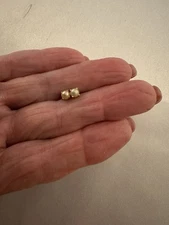 The Ocean’s Miracle — Lovely Pearl Earrings Set In Gold Plating.