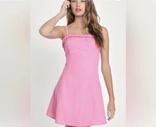 lulus pink dress Size L