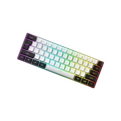 Mechanical Gaming Keyboard LED Backlit Keycap Keyboard 61 Keys Corded Computer