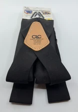 CLC Work Gear 5121 Tool Suspenders, Suspenders, Black, Elastic, Webbing NEW