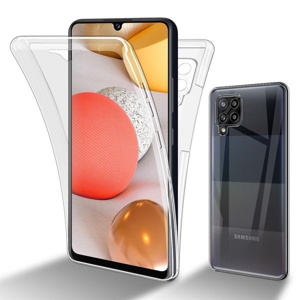 HüLle FüR Samsung Galaxy A42 5G / M42 5G Handy Case Cover Fullcover Display-image