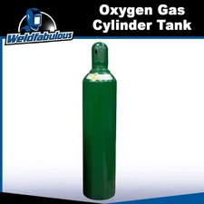80 cu/ft Oxygen Welding Gas Cylinder Tank CGA 540 - FULL