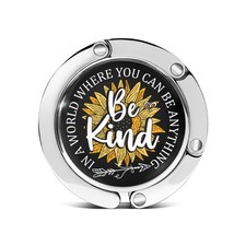 in A World Where You Can Be Anything Be Kind Foldable Purse Hook, Inspiration...