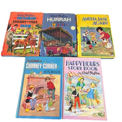 Enid Blyton Vintage Bundle HB Dean Children Cherry Tree Farm Amelia Jane Etc