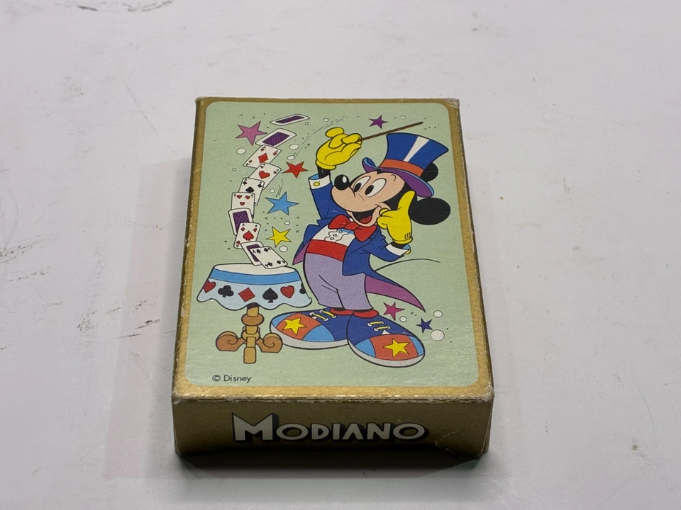 CARTE DA GIOCO POKER / LE CARTE D'ORO DI TOPOLINO / MODIANO,1992 - Immagine 2 di 4