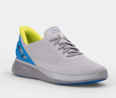 Kizik Athens Handsfree Slip On Athletic Shoes Unisex Nimbus Grey Sneakers NEW