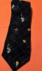 LOONEY TUNE TARTAN  NECKTIE TIE   BLUE GREEN — photo 1