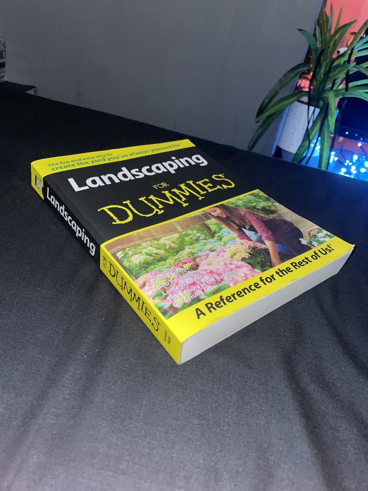 Landscaping For Dummies Book - Editors of the National Gardening Association ✅