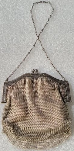 Ropa, zapatos y accesorios vintage de malla Whiting and Davis década de 1900