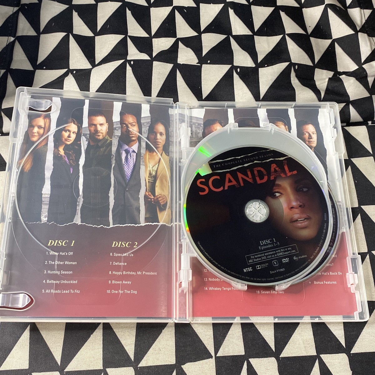 Scandal: The Complete Second Season DVD 786936831993| eBay