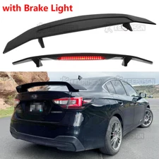 ABS 52" Rear Trunk Spoiler Wing Lip w/Brake Light For Subaru Legacy 2010-2024