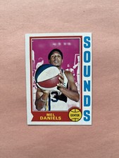 1974-75 Topps #192 Memphis Sounds Mel Daniels  ￼NRMT CONDITION.