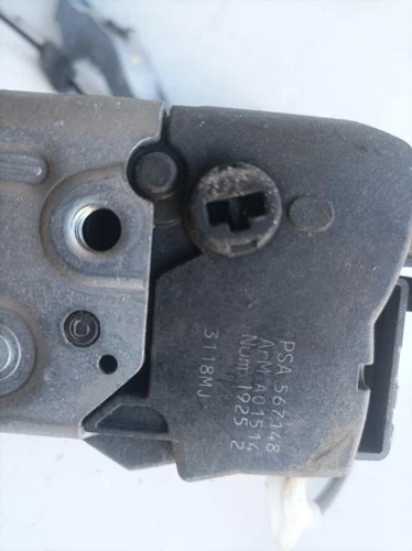 567148 Cerradura Puerta Delantera Izquierda para PEUGEOT 308 Confort 20 1050230 - Imagen 3 de 10