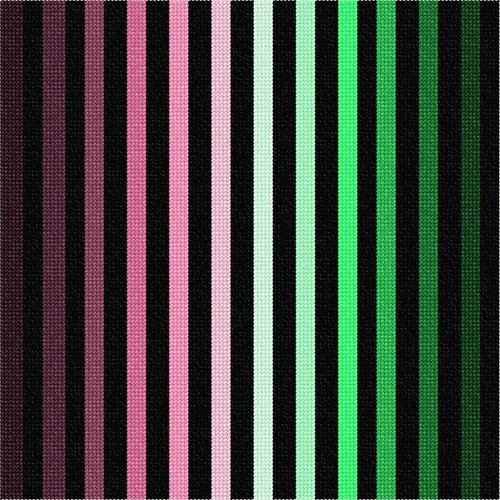 Kit de agujas o lona Ombre Colorbars rosa verde - Imagen 2 de 2