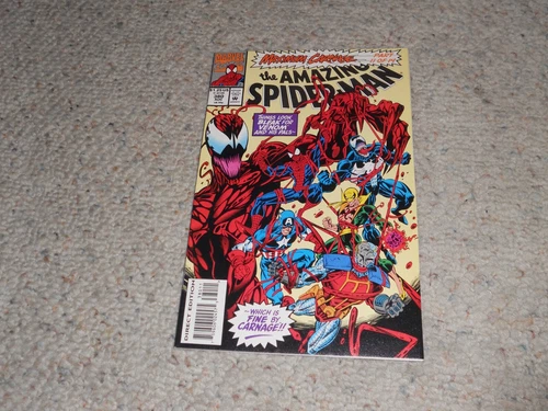 1993 Amazing Spider-Marvel Comic Book #380 - Maximum Carnage - Nice Copy!!!