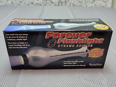 forever flashlight dynamo edition, crank