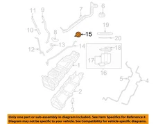 CHRYSLER OEM 03-18 Wrangler JK Fuel System Components-Fuel Cap 52030387AB