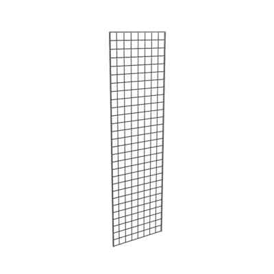 2''W x 7''H Grid Panels Black Econoco P3BLK27 (Pack Of 3)