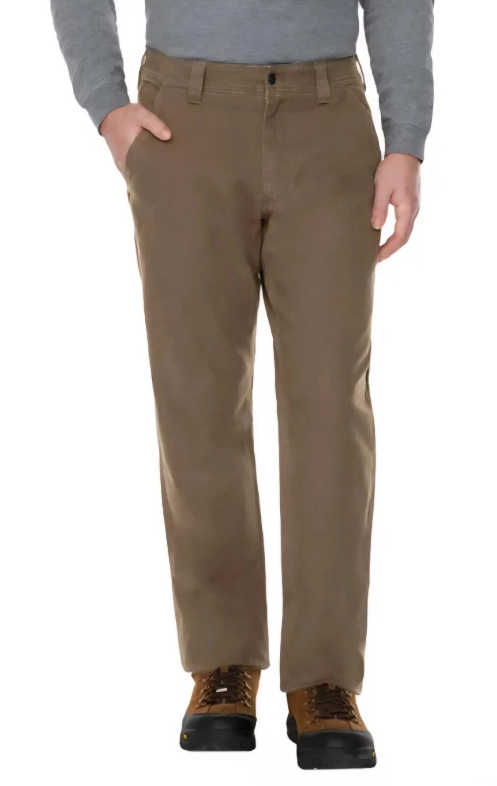Cat Men's Flex Waistband Utility Pants, Brown, Size 32X29