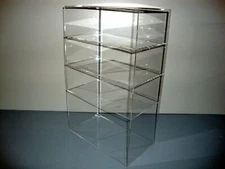 Displays2buy 12 x 6" x 19" WITHOUT DOOR Showcase Acrylic Countertop Display Case