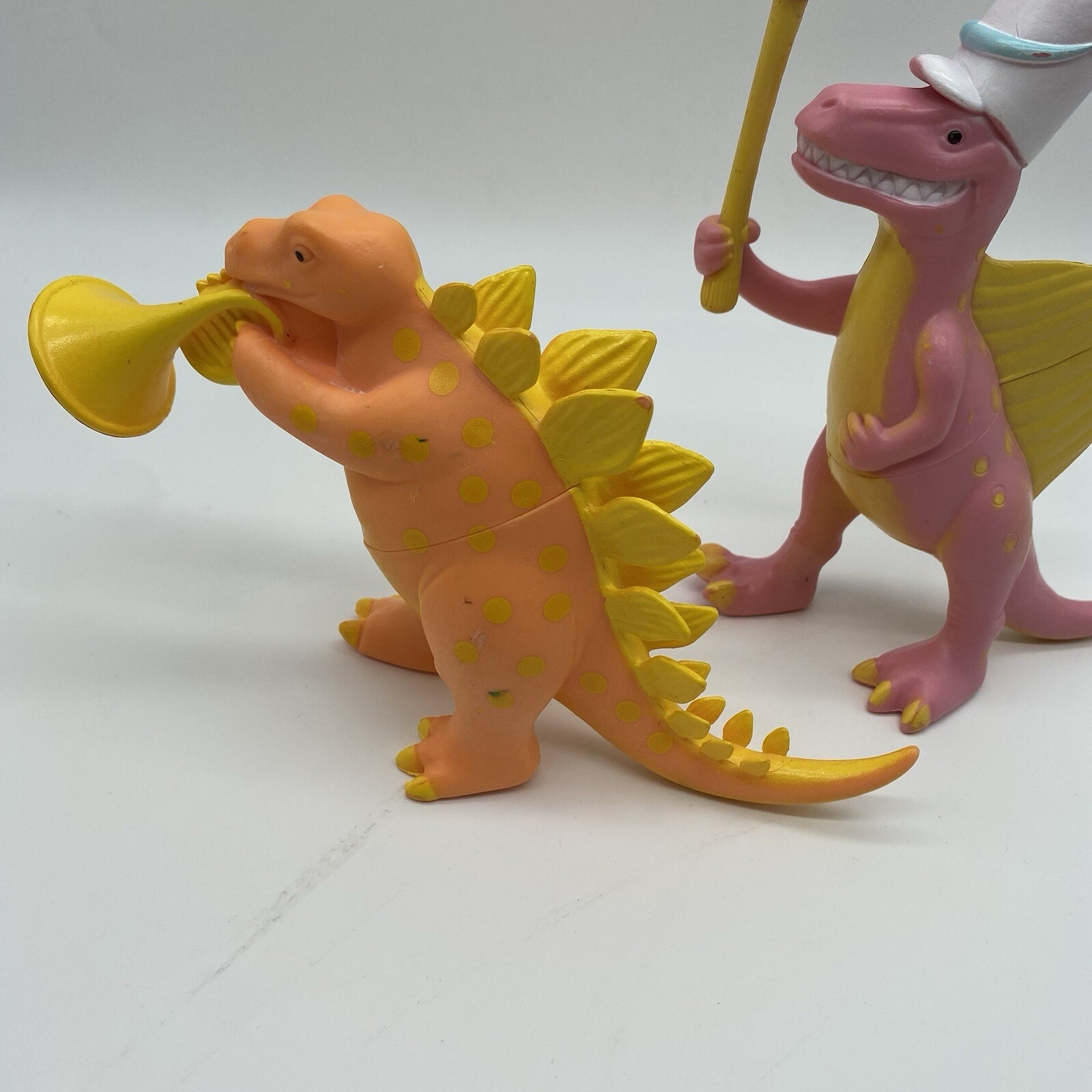 Ankyo Marching Band Spinosaurus Dinosaur Toy Figure Drum Major Trumpet  5-6”