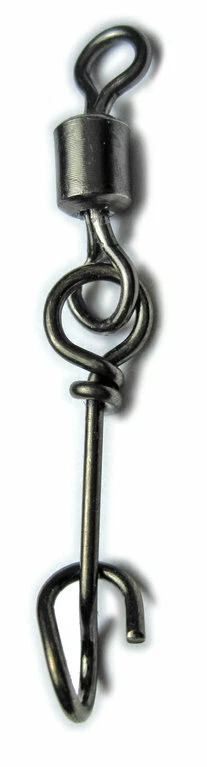 5 girelle da pesca, 8 mm, in ottone resistente, con cuscinetti da pesca, connettori girevoli in rame, per acqua dolce e salata