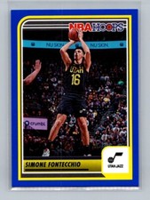 2023 NBA Hoops Simone Fontecchio #144 Blue Parallel