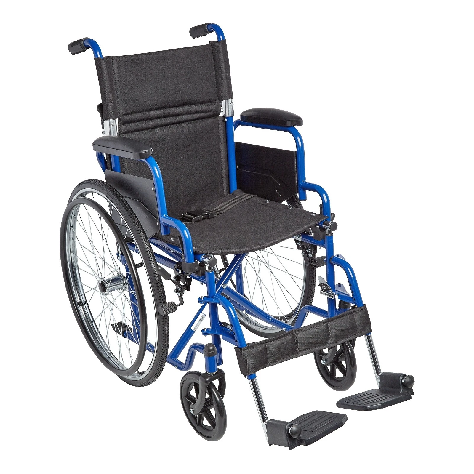 Silla de Ruedas manual para adultos Acero sillas de ruedas
