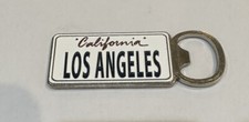 Keychain California Los Angeles License Plate With Bottle Opener Keychain California Los Angeles License Plate With Bottle Opener